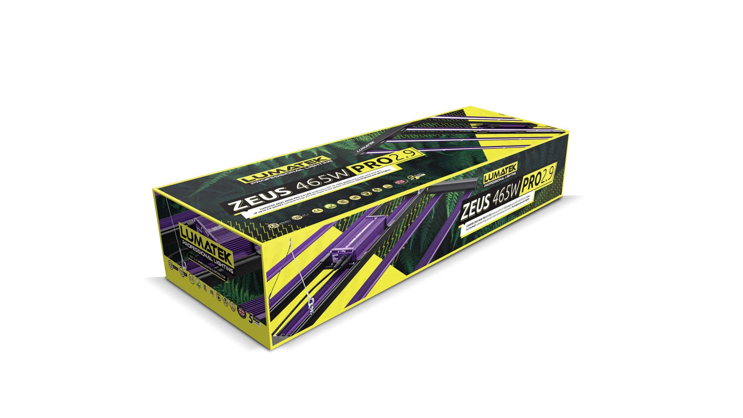 Lumatek ZEUS PRO Compact 465 Watt 2.9 µmol/J LED Grow Light