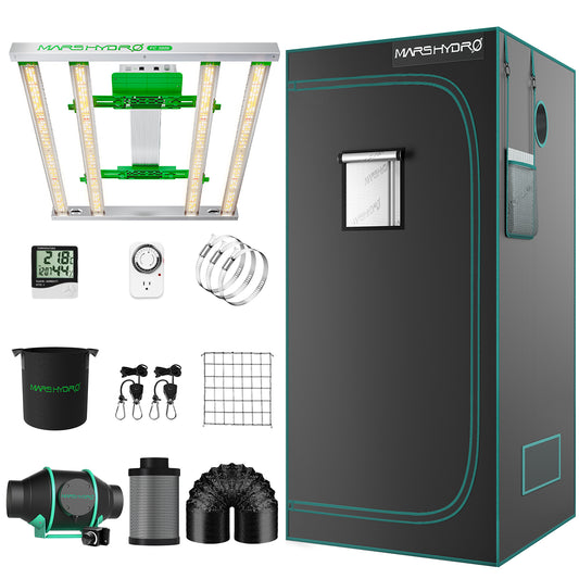 Mars Hydro Growers Kit FC 3000 EVO Full Grow 100x100x180cm med Speed Controller