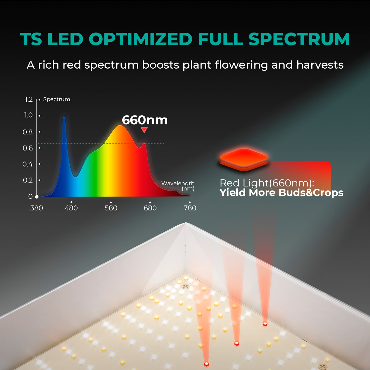 Mars Hydro Growers Kit TSL2000 Full Grow 120x60x180cm med Speed Controller