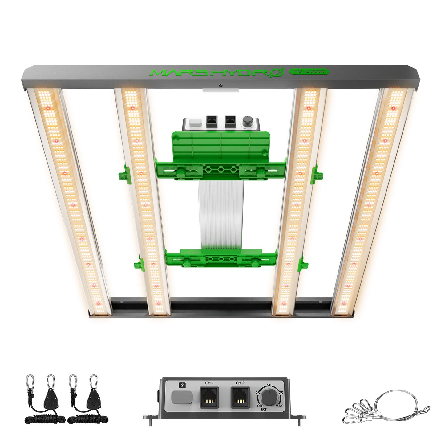 Mars Hydro FC E 3000 – 2.8µmol/J Dimbart Full Spectrum LED Kweeklampe