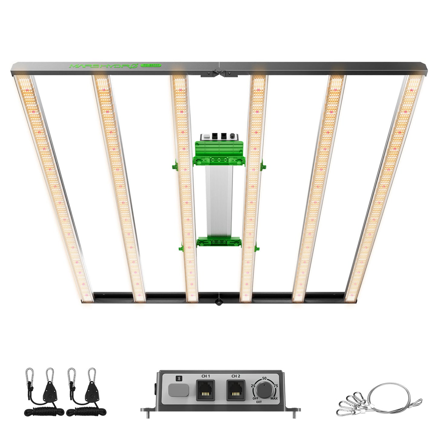 Mars Hydro FC E 8000 – 2,8 µmol/J dimbar Full Spectrum LED Kweek-lampa