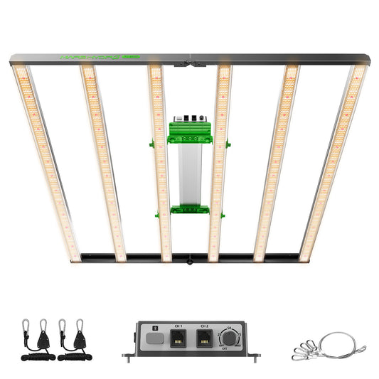 Mars Hydro FC E 8000 – 2.8µmol/J Dimbart Full Spectrum LED Kweeklampe